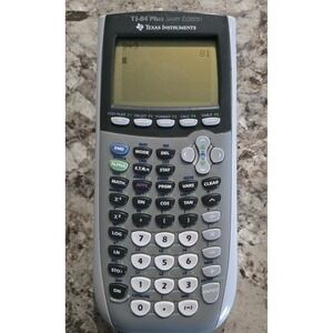 Texas Instruments Calculator TI-84‎ Plus Silver Graphing Scientific Tested Works